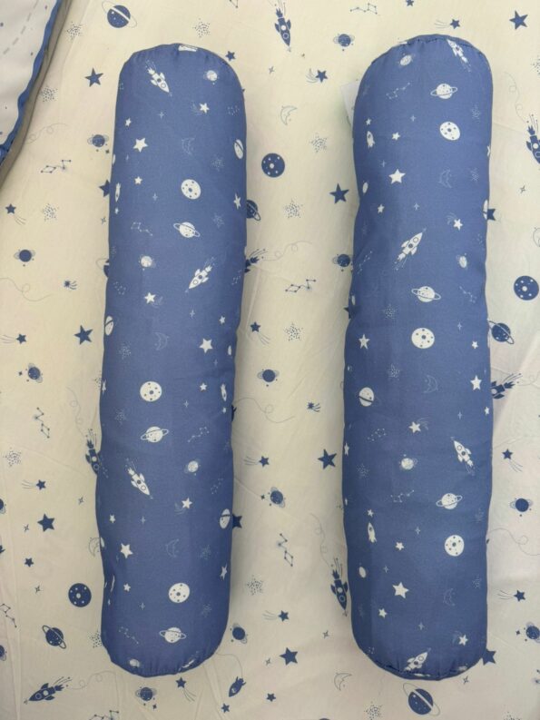 Blue Space Bolster Pillows with Cases(2 Pcs) (1)