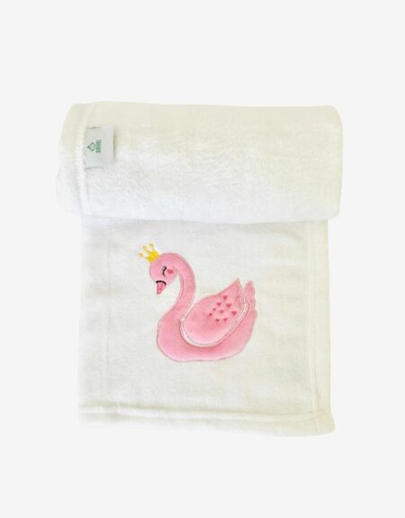 swan- baby towel