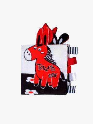 Touch Ear Cloth Book (Donkey)