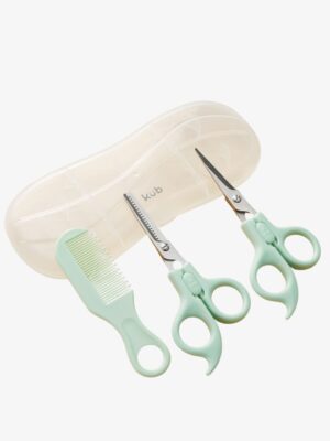Baby-Hair-cutting-Scissor-set-Green