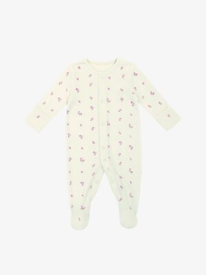 Cherry Bloom Sleepsuit - NB