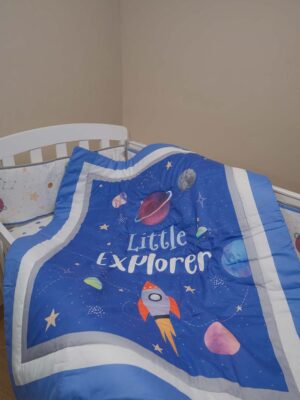 Comforter Blue Space