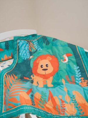 Comforter - Green Lion