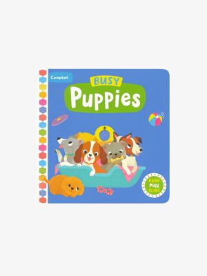 Push Pull Slide Puppies Busy Book