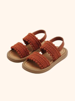 Girl Sandle Brown