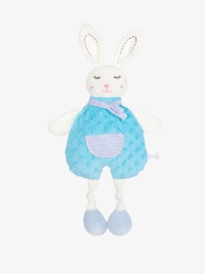 Bunny Cuddles Blue comforter