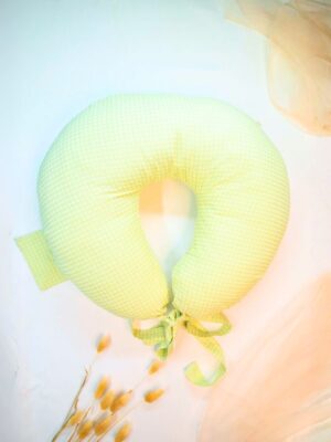 CuddleCurl Green feeding pillow