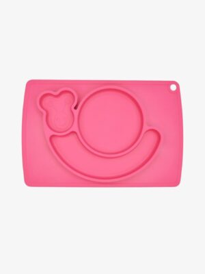 Silicone Plate (Pink Snail)
