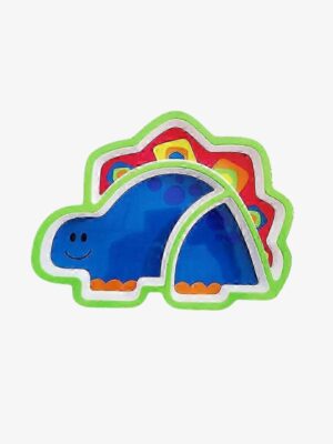 Dino Plate bamboo plastic
