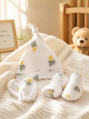 hats socks mittens set