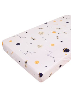 Space Baby Crib Sheet