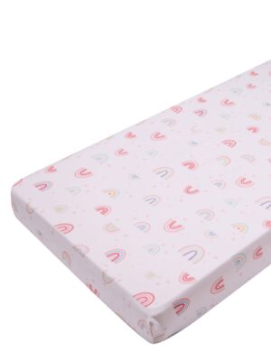 Baby Rainbow Crib Sheet