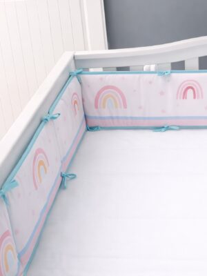 Baby Rainbow Crib Bumpers