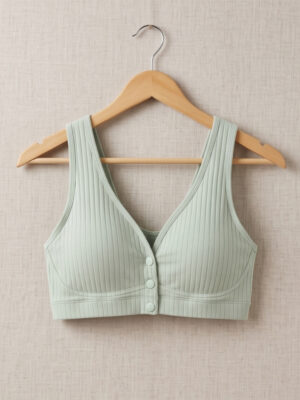 nursing bra green