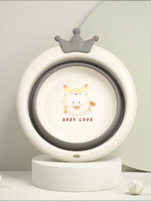Baby Foldable Basin - Gray