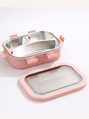 Kids Lunchbox (Stainless Steel Insulation) - Pink