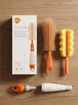 silicone bottle brush