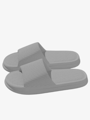 Rubber Shower Slipper Gray 44-45
