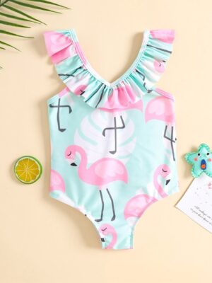 Flamingo Girl Swimwear