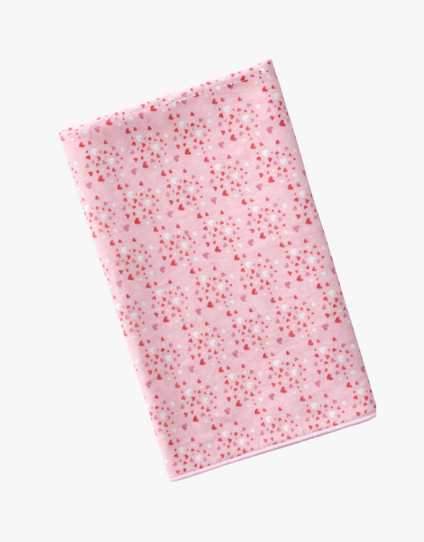 flannel-blanket-pink-hearts