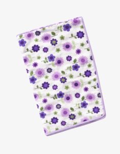 mint-floral-flannel-blanket