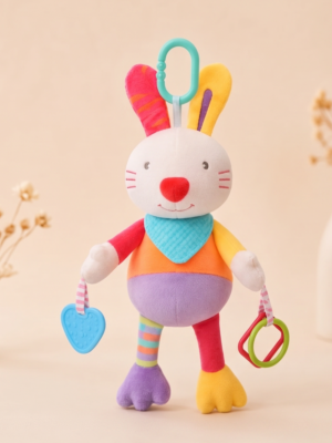 Rabbit Teether Plush Doll