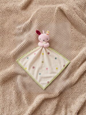 Creamy bear comfort towel - Pink