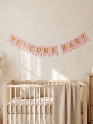 welcome baby banner
