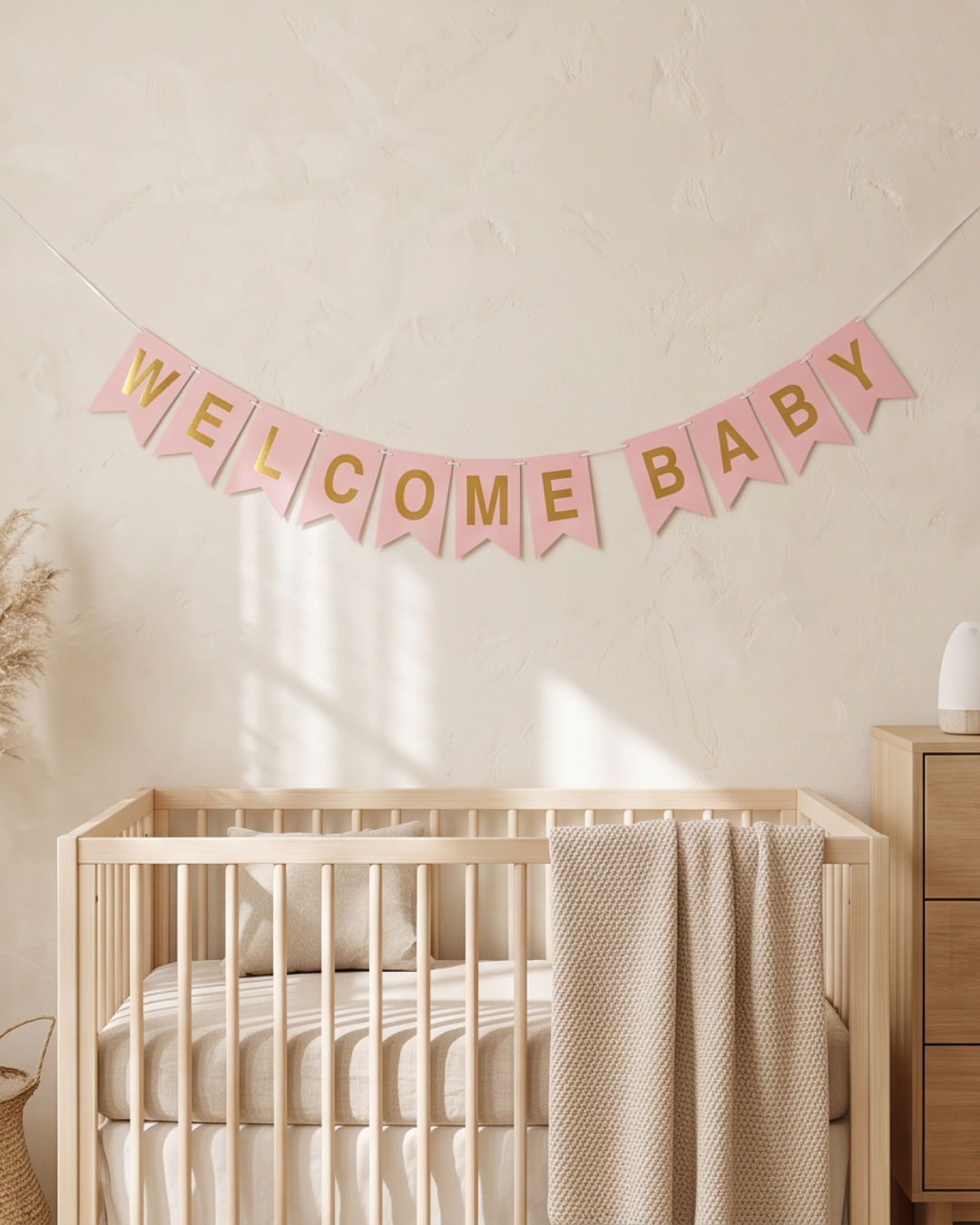 welcome baby banner