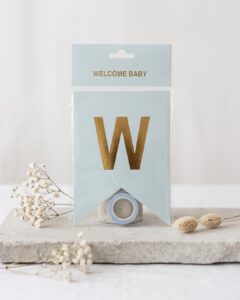 welcome baby banner