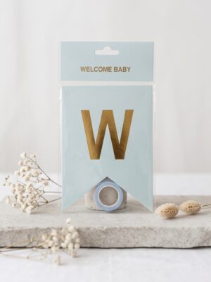 welcome baby banner