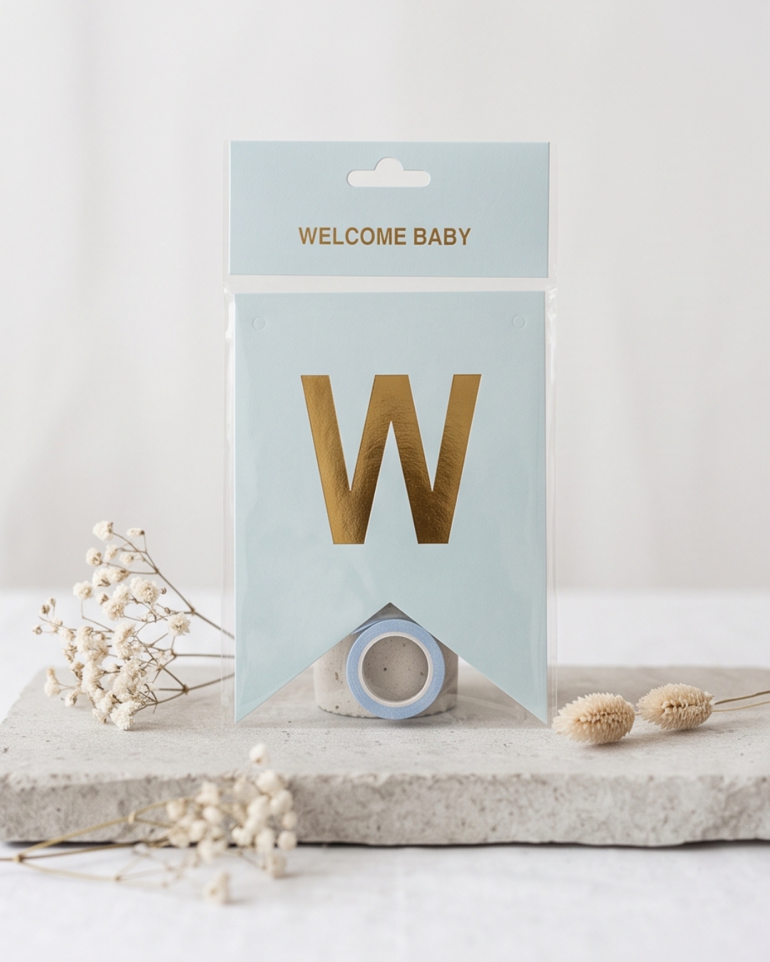 welcome baby banner