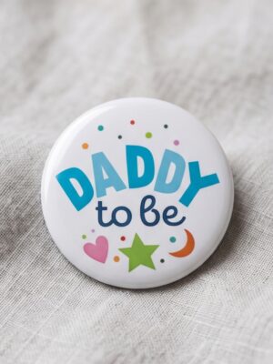 daddy to be badge
