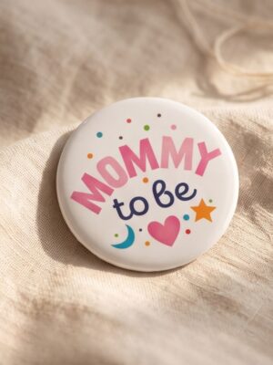 mom to be badge