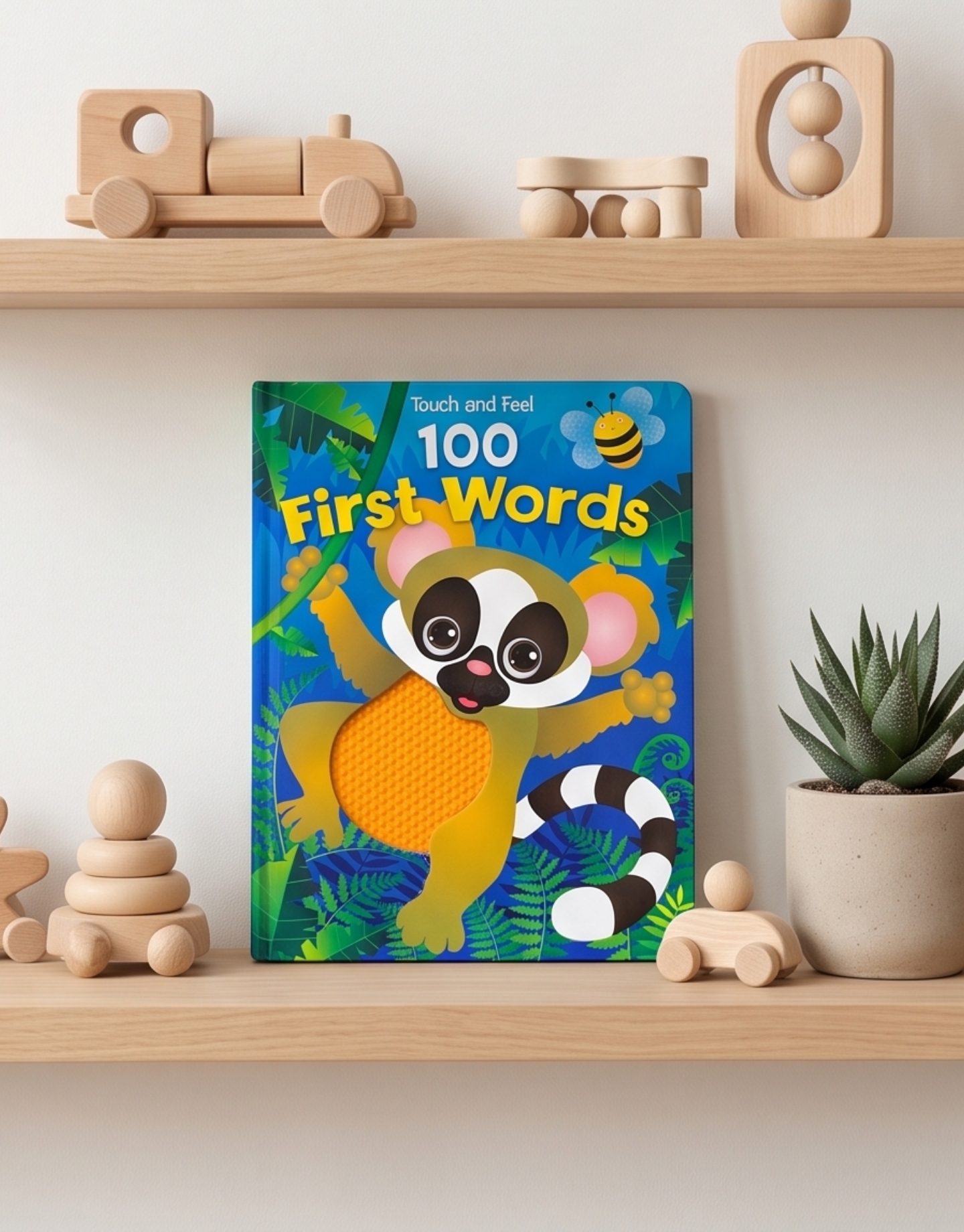 100 First Words Touch and Feel Book