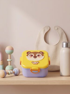 Bear Lunch Box With Spoon